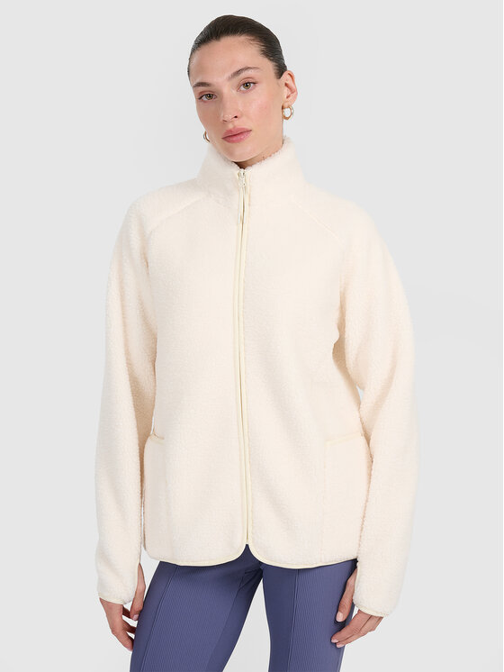 4F 4F Polar APRES SKI Biały Oversize
