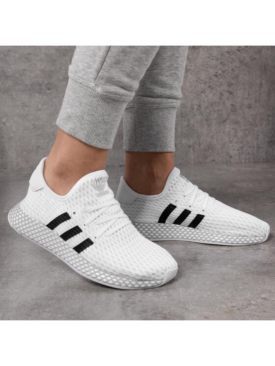 Adidas deerupt weiß best sale