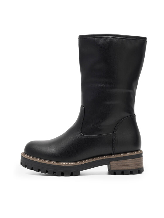 Clara Barson Clara Barson Polokozačky NINA WS5120-02 Černá