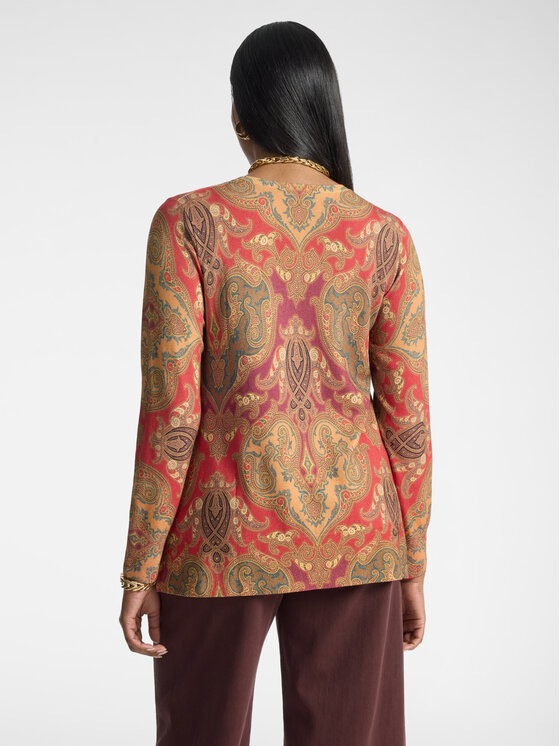 Elena Mirò Elena Mirò Sweter M101Z000866N0S1 Pomarańczowy Regular Fit