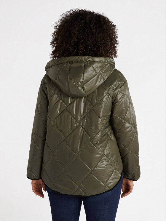 Fiorella Rubino Fiorella Rubino Giubbotto piumino F490T001391N015 Verde Regular Fit
