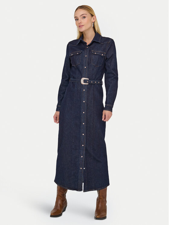 ONLY ONLY Джинсова сукня Camomile 15357757 Cиній Regular Fit