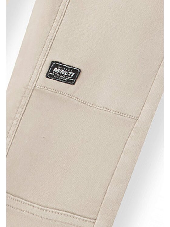 minoti minoti Spodnie cargo 33PANT257 Beżowy Cargo Fit