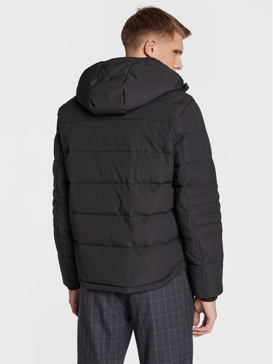 Tommy Hilfiger Tommy Hilfiger Зимно яке Utility MW0MW27702 Черен Regular Fit