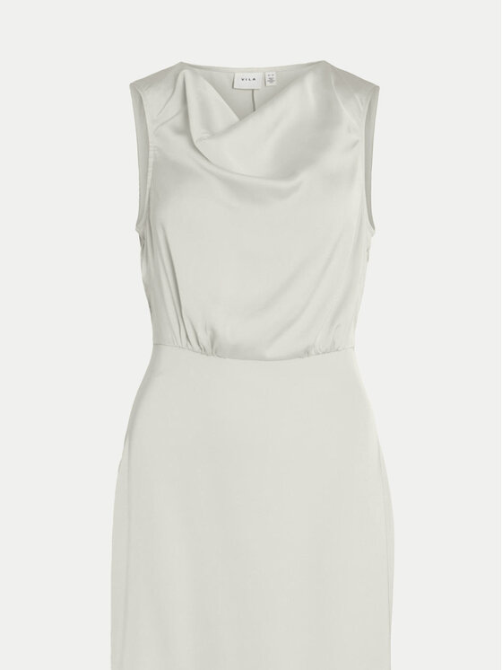 Vila Vila Coctailkleid Ravenna 14094685 Beige Regular Fit