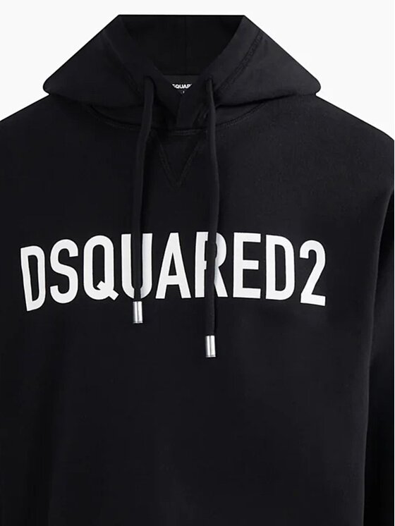 Dsquared2 Dsquared2 Bluza S74GU0664 Czarny Regular Fit