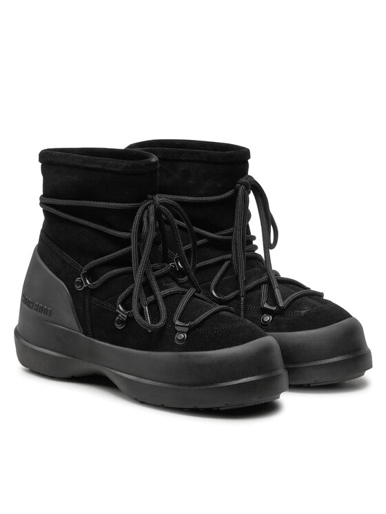 Moon Boot Moon Boot Μπότες Χιονιού Luna Boot Suede 80D2480030 Μαύρο