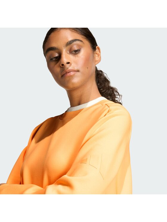 adidas adidas Džemperis Soft Lux KA7017 Oranžinė Loose Fit