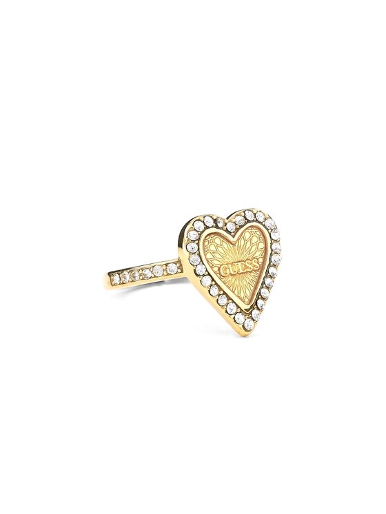 Guess Guess Prstýnek JUBR03243JW-YG-52 Zlatá