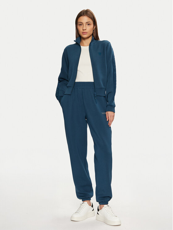 Guess Guess Pulóver V2YQ17 K7UW2 Kék Regular Fit