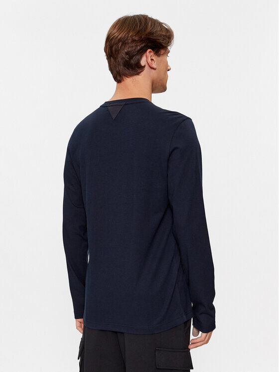 Aeronautica Militare Aeronautica Militare Marškinėliai ilgomis rankovėmis 232TS2132J609 Tamsiai mėlyna Regular Fit