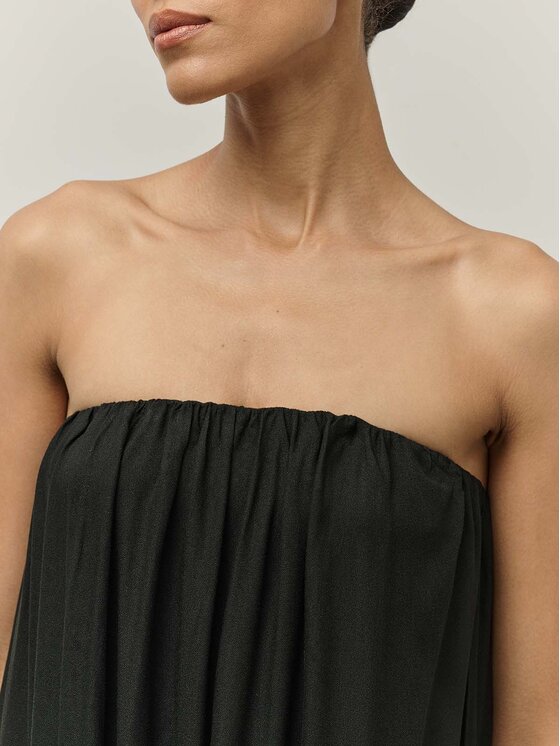 La Mania La Mania Vestito da giorno FLAVIA Nero Classic Fit