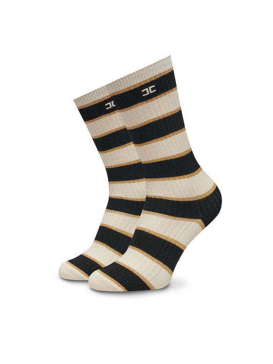 Elisabetta Franchi Elisabetta Franchi Ženske visoke čarape CZ-05Q-46E2 Bež