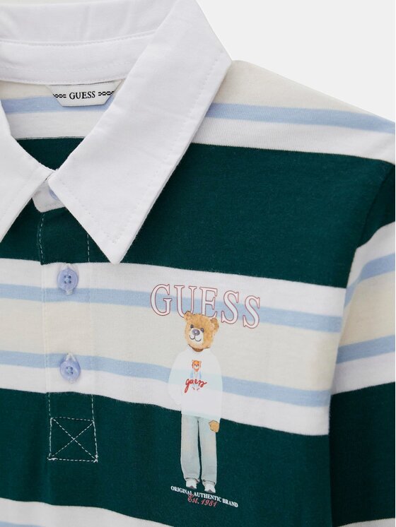 Guess Guess Поло L6YP08 K4003 Кольоровий Regular Fit
