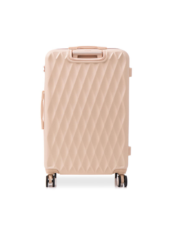 Semi Line Semi Line Среден куфар T5724-3 Екрю