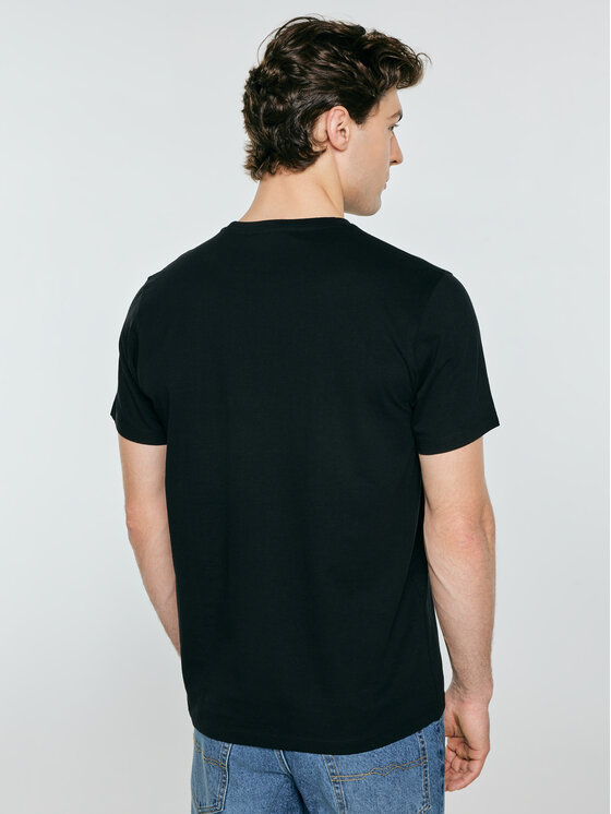 BIG STAR BIG STAR T-Shirt SERS Czarny Basic Fit