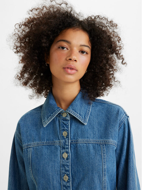 Levi's® Levi's® Džínsové šaty Shay A45850001 Modrá Loose Fit