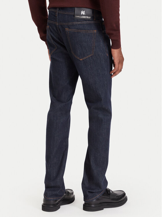 KARL LAGERFELD KARL LAGERFELD Jeansy 265501 564882 Granatowy Regular Fit