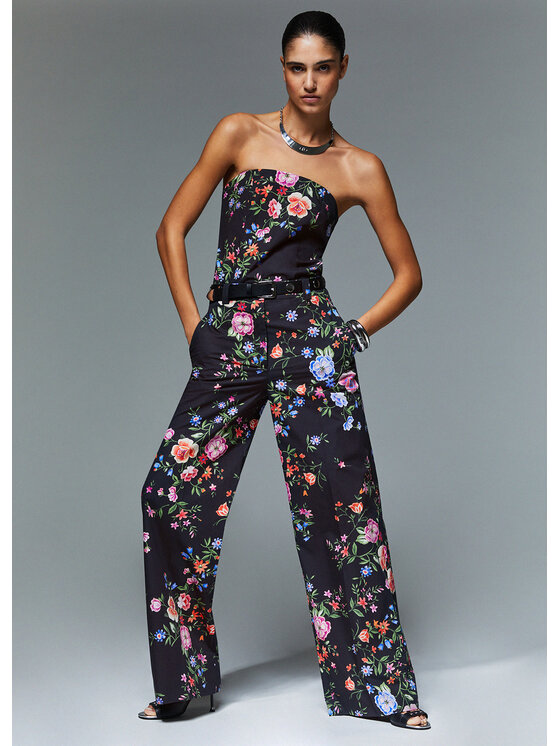 Liu Jo Liu Jo Pantaloni di tessuto CA6358T589AP9631 Nero Regular Fit