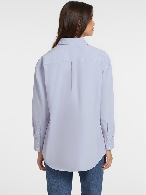 Guess Jeans Guess Jeans Top 165629 Modrá Classic Fit