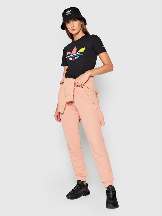 T-shirt adicolor Shattered Trefoil Tee H22859 Nero...