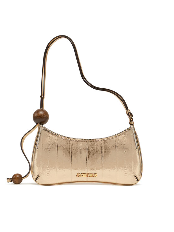 Geantă JACQUEMUS Le Bisou Perle 24E231BA057-3169 Auriu