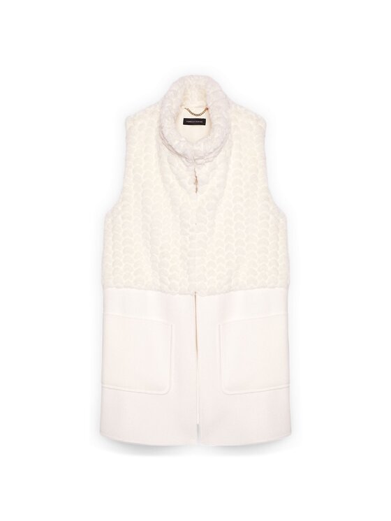 Fiorella Rubino Fiorella Rubino Cappotto invernale L058L000070N011 Bianco Regular Fit