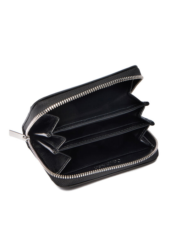 Calvin Klein Calvin Klein Portafoglio piccolo da donna Emblem Aop Embossed Zip Around LV04F1081G Nero
