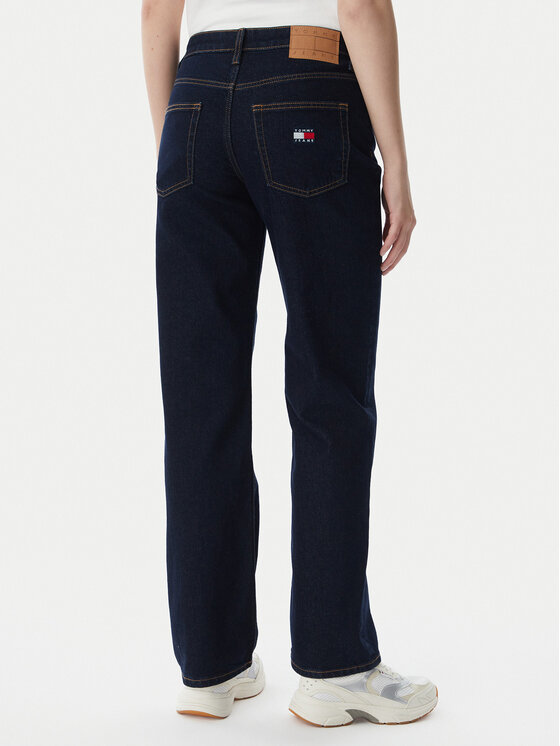 Tommy Jeans Tommy Jeans Džinsai Sophie DW0DW23584 Tamsiai mėlyna Straight Fit
