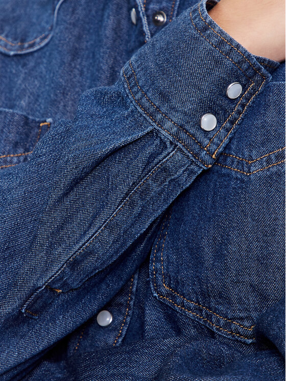 Levi's® Levi's® džinsiniai marškiniai Donovan Western A5974-0007 Tamsiai mėlyna Relaxed Fit