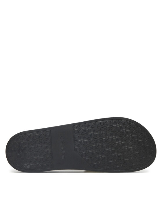 Calvin Klein Calvin Klein Şlapi Pool Slide Rubber HM0HM00981 Alb