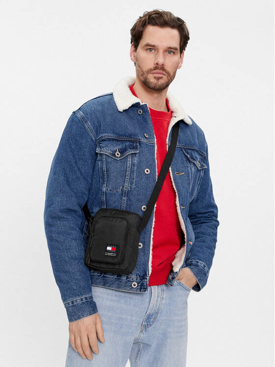 Tommy Jeans Tommy Jeans Τσαντάκι Tjm Boyhood Reporter AM0AM11949 Μαύρο