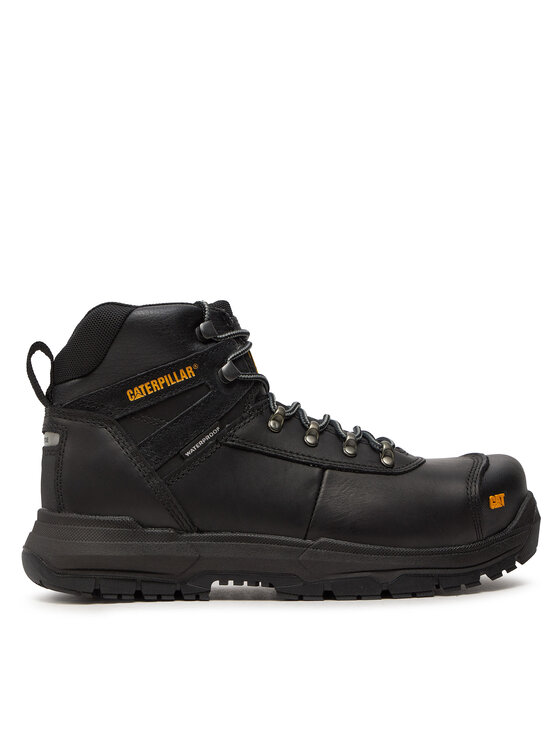 CATerpillar CATerpillar Schnürstiefeletten Pneumatic 2.0 St S3 Wr Hro Src P725692 Schwarz