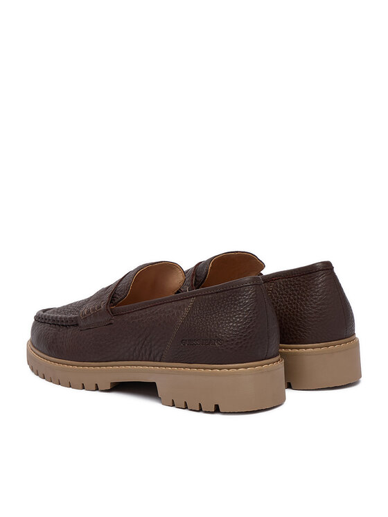 Guess Jeans Guess Jeans Loafersy EO-FOX-04 MI08 Brązowy