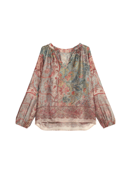 Oltre Oltre Blusa 2019J000784N0R6 Écru Regular Fit