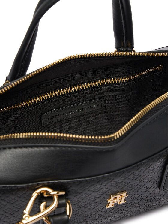 Tommy Hilfiger Tommy Hilfiger Handtasche Th Daily Crossover Mono AW0AW18415 Schwarz