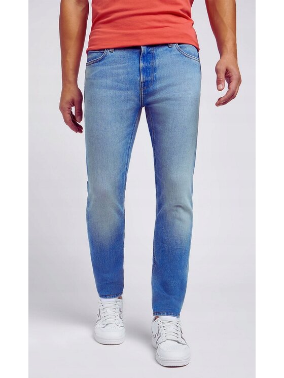 Lee Lee Jeansy Malone Niebieski Skinny Fit
