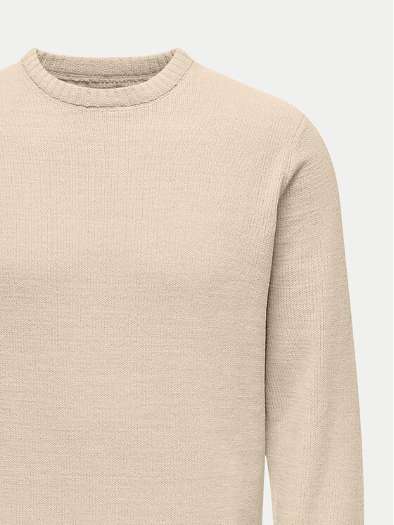 Only & Sons Only & Sons Džemper Sethan 22029788 Bež Regular Fit