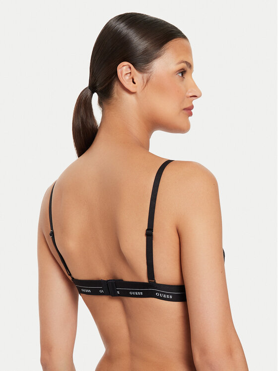 Guess Guess Biustonosz bezfiszbinowy Jane Soft O4YC16 KCF20 Czarny