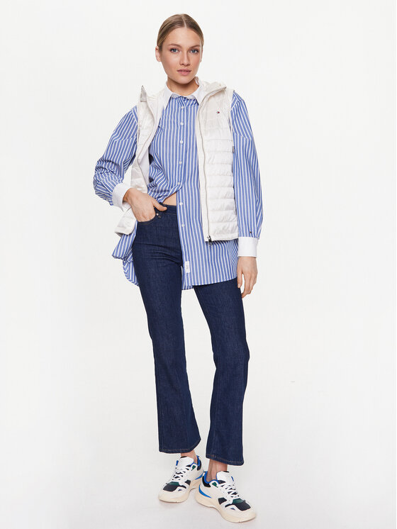 Tommy Hilfiger Tommy Hilfiger Vesta WW0WW38071 Écru Regular Fit