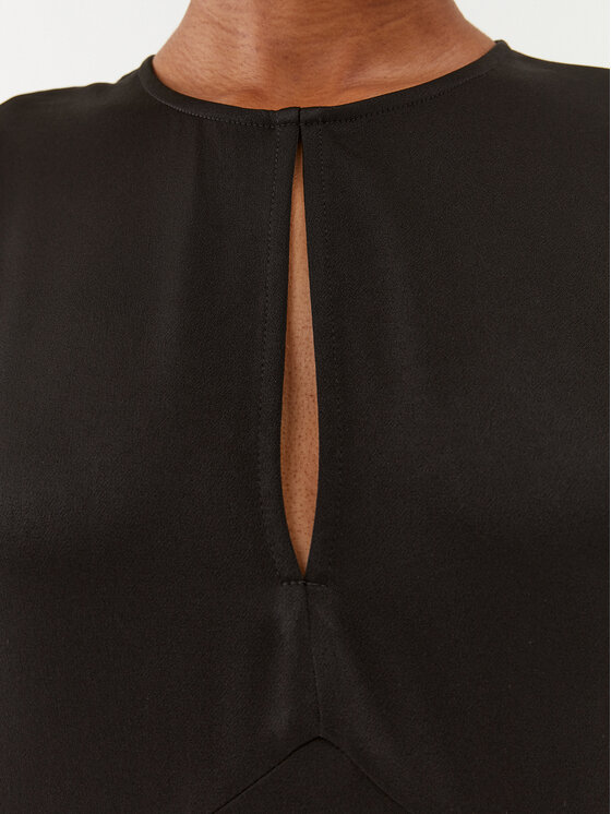 MICHAEL Michael Kors MICHAEL Michael Kors Kleid für den Alltag MF381OI99G Schwarz Regular Fit