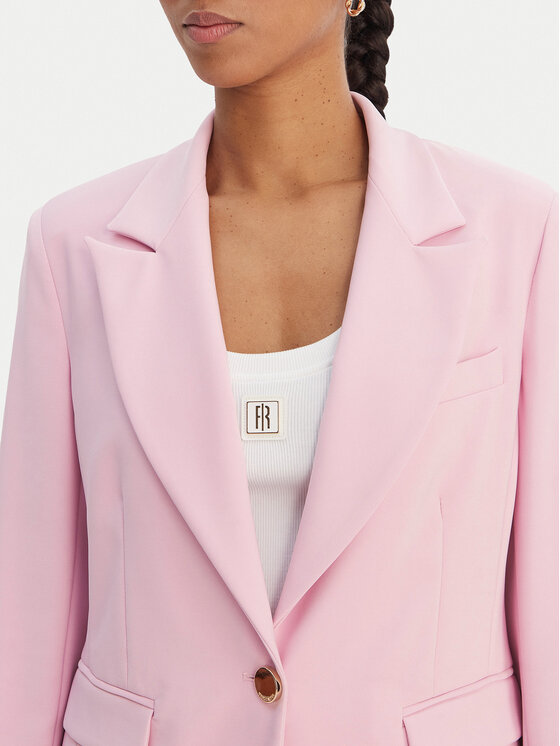 Fracomina Fracomina Sakoi FR26SJ1001W42901 Ružičasta Regular Fit