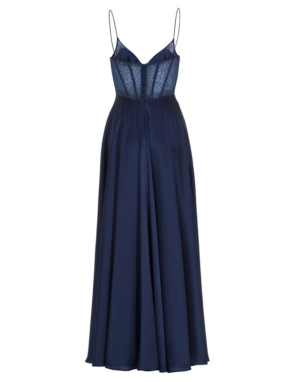 Hey Kyla Hey Kyla Abendkleid 5AI061HK Dunkelblau Regular Fit