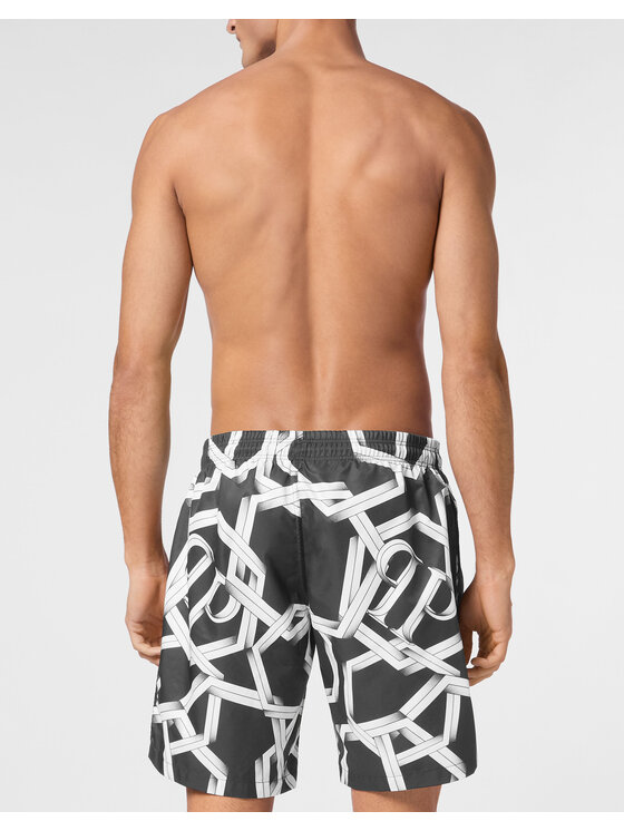 PHILIPP PLEIN PHILIPP PLEIN Kąpielówki 23363 Czarny