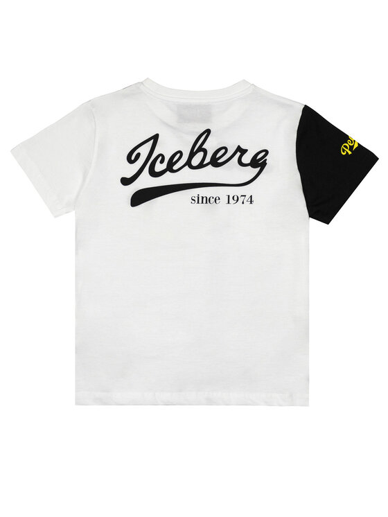 Iceberg Iceberg T-Shirt TSICE3129J Biały Regular Fit
