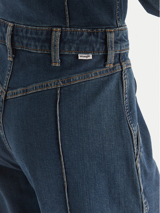Wrangler Wrangler Kombinezonas Western 112371042 Tamsiai mėlyna Regular Fit