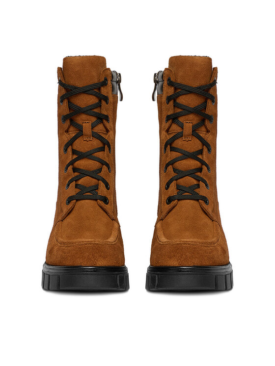 Simple Simple Schnürstiefeletten SL-39-02-000067 Braun