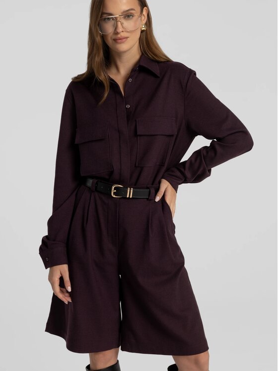 MANDRAGORA MANDRAGORA Camicia Omaro Viola Standard Fit