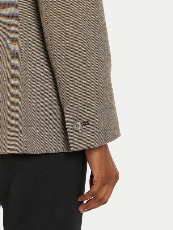 Marella Marella Giacca da abito Nodo 2423046082 Marrone Regular Fit