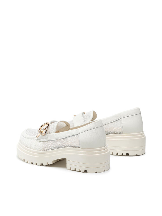 Scarpe basse B7376 Bianco